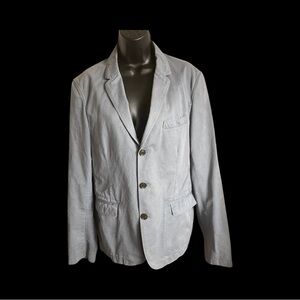 Burberry Gray Pea Coat